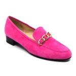 Brunate mocassin fuchsia suède 20443